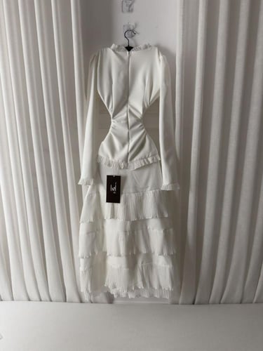 فستان عودي ناعم جورجيت