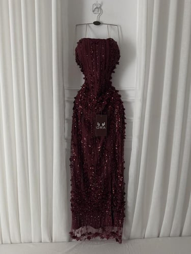 فستان عودي كلفه شك مورد