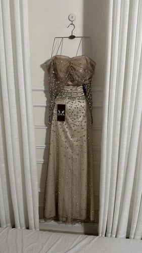 فستان بيج مطرز كرستال الاصلي