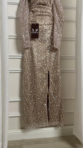 فستان بيج كلفه شك زركون