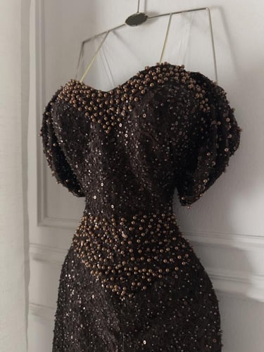 فستان موكا شك سهره ولولو