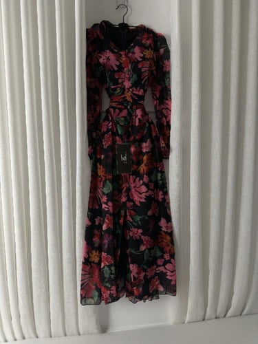 فستان ميدي مشجر برنت