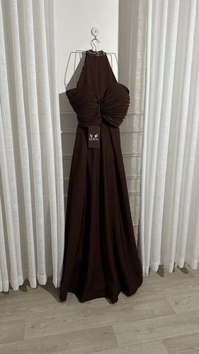 فستان موكا شك سهره وذيل باربي