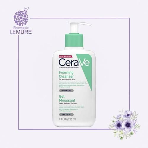 سيرافي غسول رغوي للبشرة الدهنية والعادية 236 مل –...