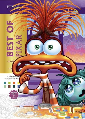 Coloriages mystères Disney - Best of Pixar