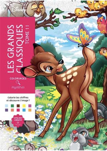 Coloriages mystères Disney - Les Grands classiques...