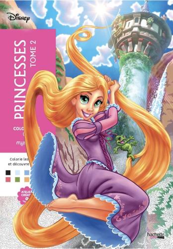 Coloriages mystères Disney - Princesses Tome 2