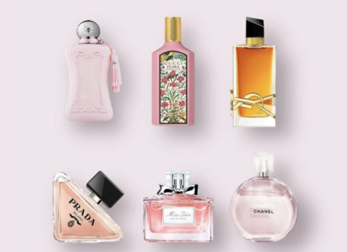 مجموعة 6 عطور نسائيه 100مل