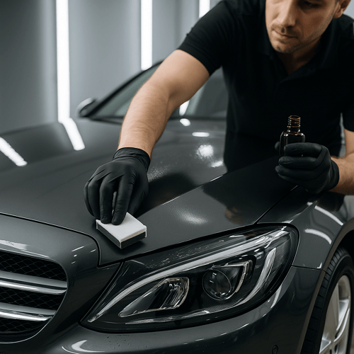 نانو سيراميك 4 طبقات سيارة سيدان