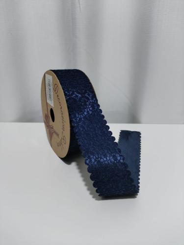 شرايط قماش كحلي 4سم * 12 متر