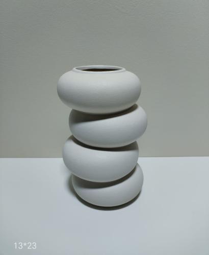 فازات سرميك مقاس 23*14 سم ابيض