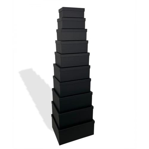 طقم علب 10 حبه اسود وسط