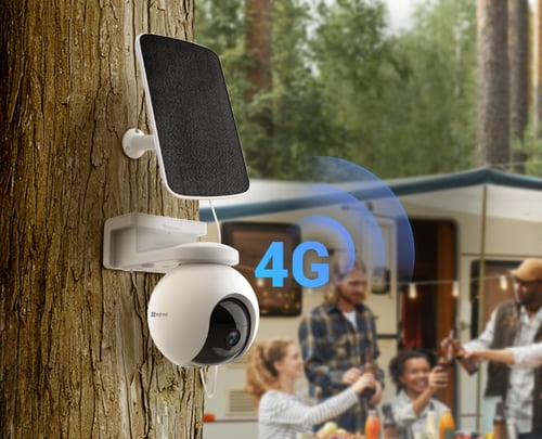 كاميرا المراقبة الخارجية الذكية EZVIZ EB8 4G – دور...