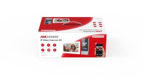 طقم إنتركوم هيكفيجن (IP) الفاخر موديل DS-KIS902-S...