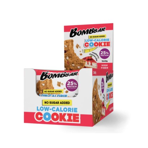 باكت بومبار بروتين كوكيز بنكهه التشيز كيك بالتوت ا...