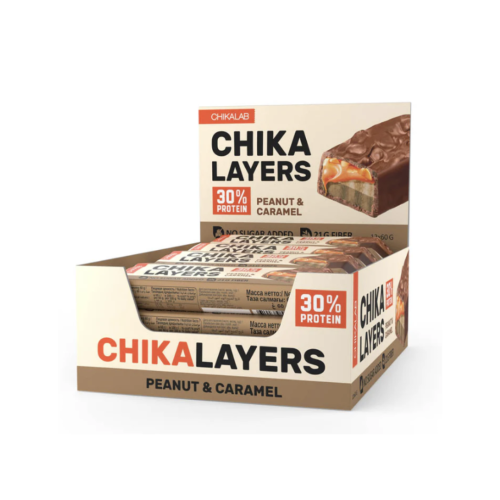 باكت شيكا لايرز بروتين بار بالفول السوداني وكراميل...