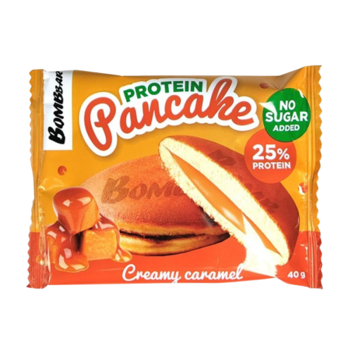 بومبار بان كيك بروتين بكريم الكراميل 40 جم