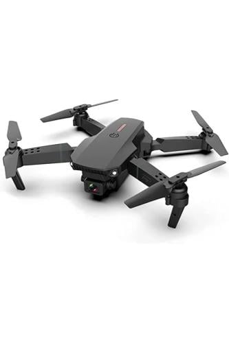 طائرة بدون طيار E88 Pro بكاميرا عالية الدقة 4K، طائرة قابلة للطي مع واي فاي، تحكم عن بعد 2.4 جيجاهرتز بـ 6 محاور مع خاصية تثبيت ال...