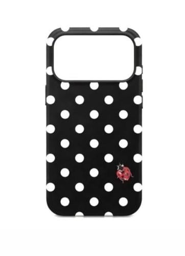 Black polk dot