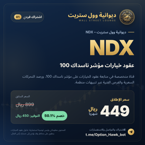 عقود خيارات مؤشر ناسداك 100