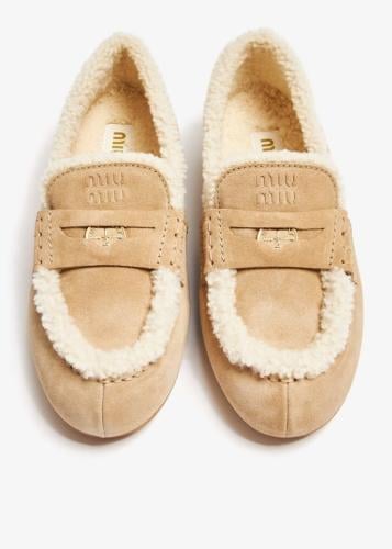 MIU MIU Satin platform sandals