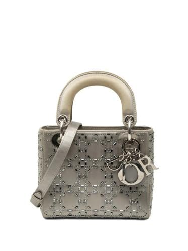 dior lady dior Satin Cannage mini