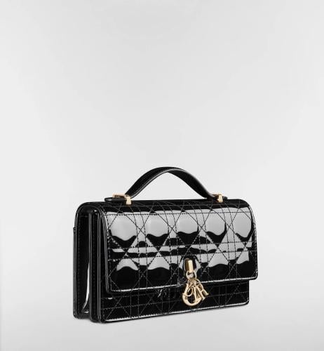 dior my dior glossy clutch
