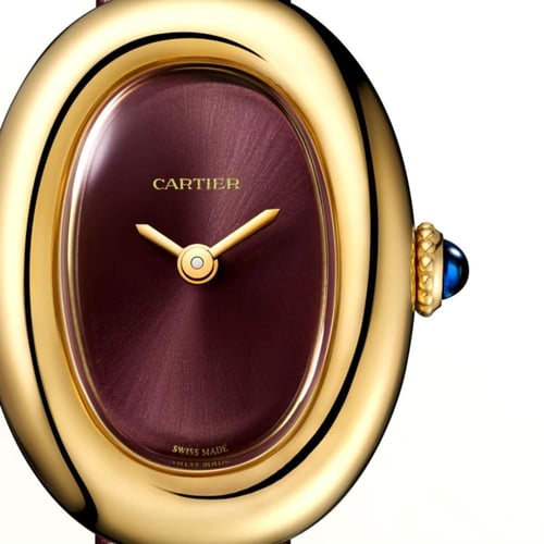 Baignoire de Cartier watch, mini model, quartz mov...