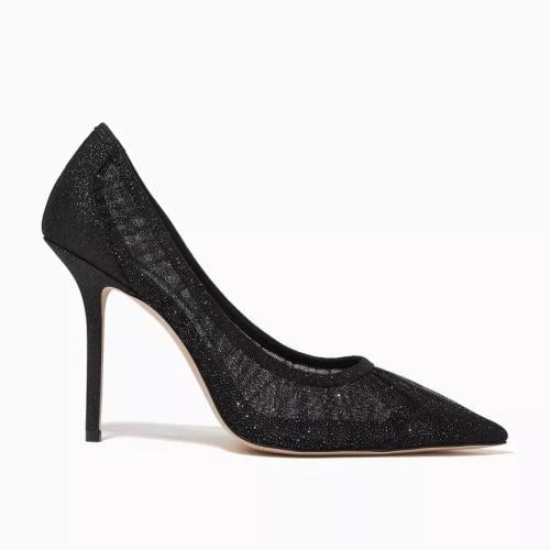 jimmy choo Love Glitter & Tulle pumps