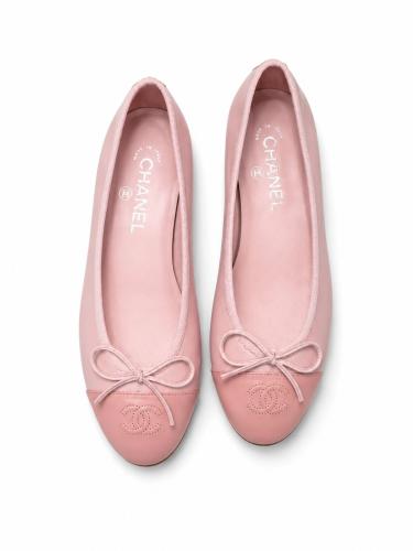 chanel CC Bow Ballet flats