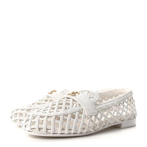 Chanel Braided Cord Loafers