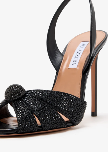 Tequila 85mm Suede Crystal-Embellished Sandals.