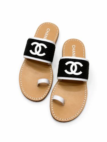 chanel one finger summer sandals