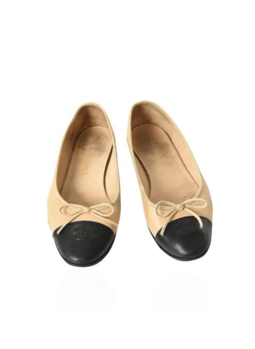 ChSh30- Leather ballet flats
