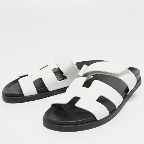 HeSh42 Hermes Chypre Sandals