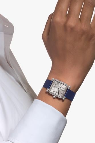 charles oudin Pansy Retro With Pearls Watch