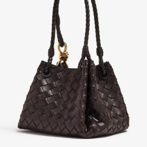 BottBa41-21cm BOTTEGA VENETA Nappa Intrecciato Sma...