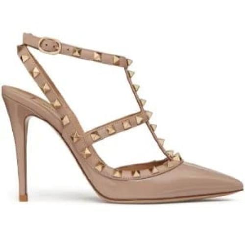 valentino rockstud caged pumps