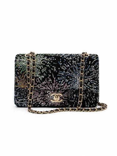 chanel Coco Neige firework flapbag