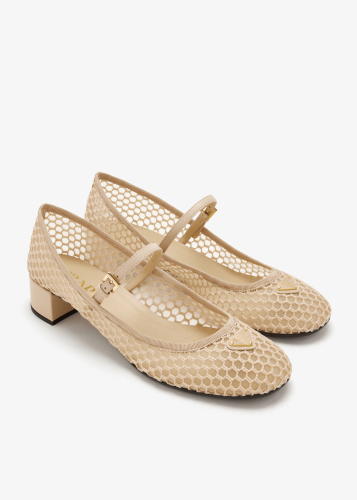mesh ballerinas