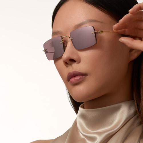 Sunglasses Gold & Nude Pink