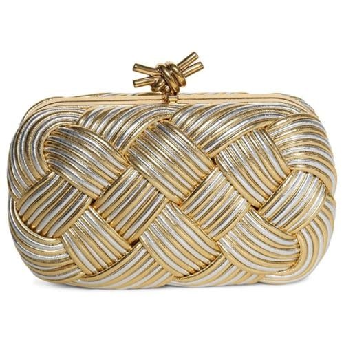 bottega venta knot minaudiere clutch