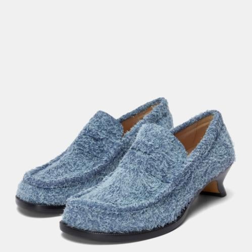 Campo suede loafer pumps
