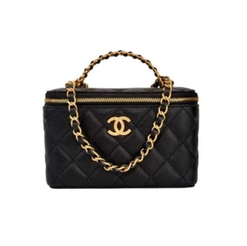 Top Handle Vanity Case Shoulder Bag