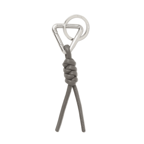 BottMe8- Bottega Vente Triangle Key Ring in Nappa