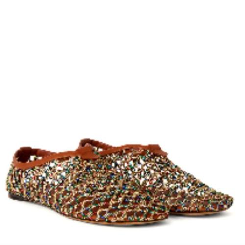 Floaty Flat Lurex Mesh Woman