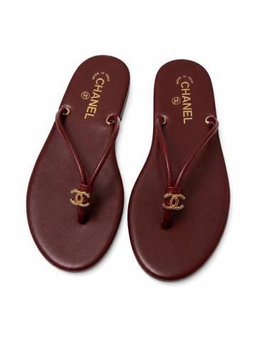 chanel jelly sasndals