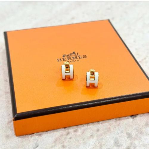 Hermès Mini Pop H Earrings