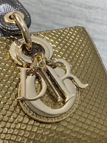 Small Lady D-Joy Bag - Rare Snakeskin