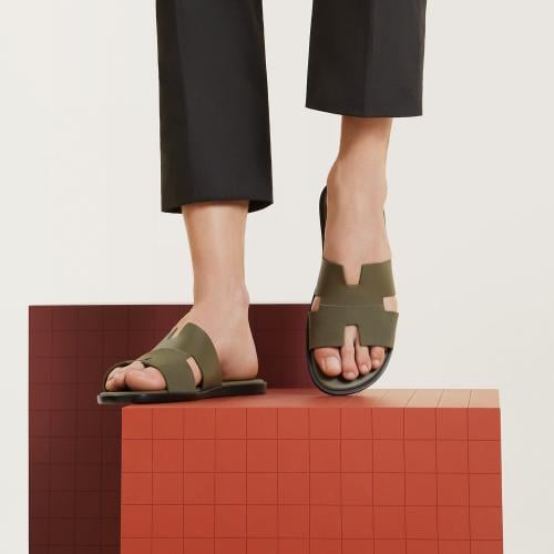 HeSh63 Izmir flat sandal Hermes